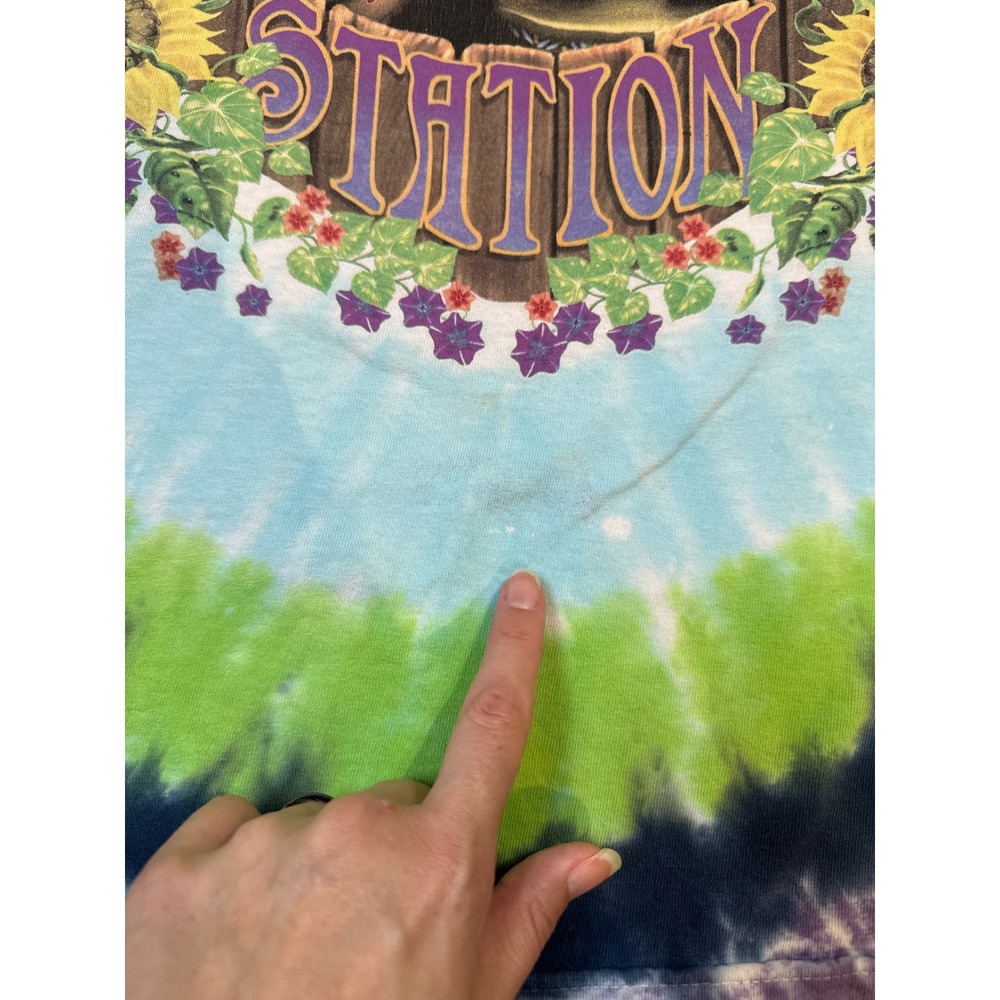 VTG Grateful Dead T-Shirt Mens Large Multi-Color 1999 Terrapin Station Tie-Dye - Picture 5 of 10